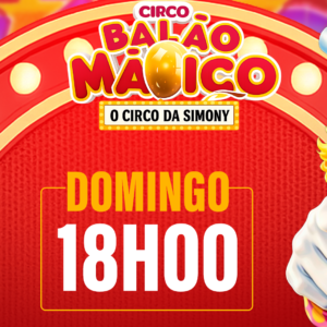Ingresso Circo Balão Mágico | NIOQUE – MS | 19/07 Sessão às 18H00