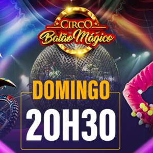 Ingresso Circo Balão Mágico | TRÊS LAGOAS– MS | 09/08 – Domingo 20H30