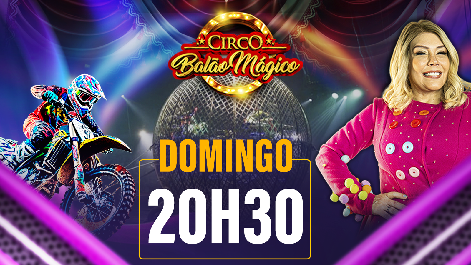 Ingresso Circo Balão Mágico | Dourados – MS | 05/04 – Domingo 20h30