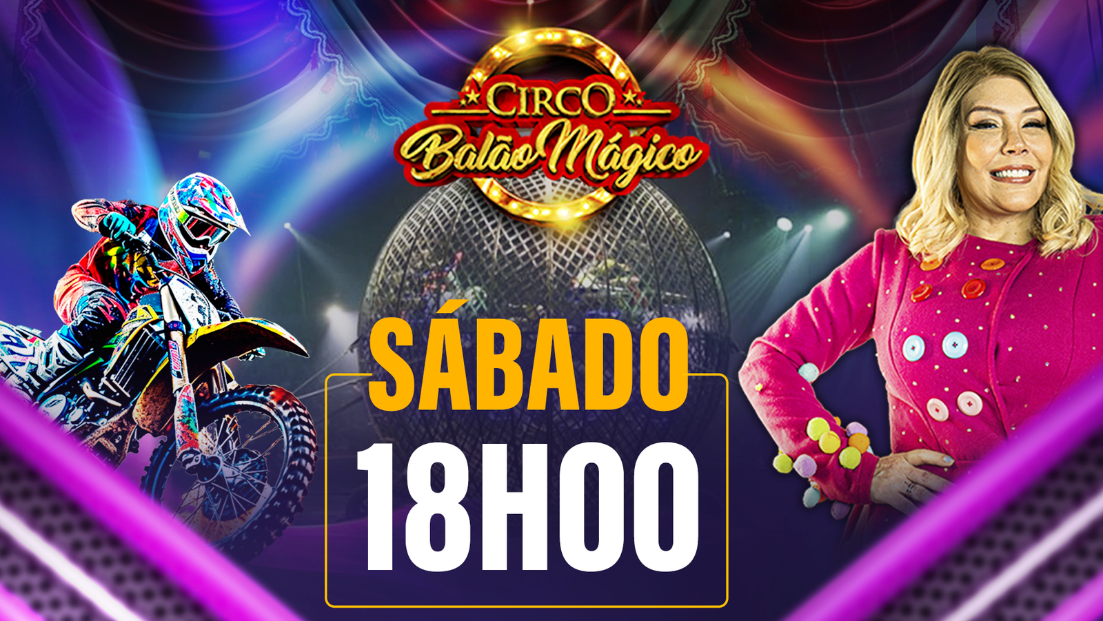 Ingresso Circo Balão Mágico | Campo Grande – MS | 13/06 – Sábado 18H00