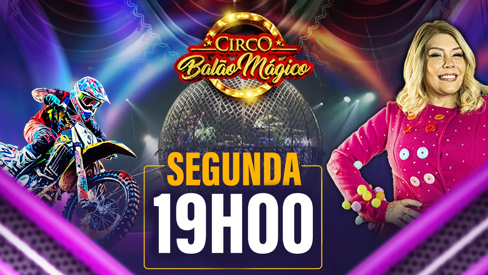 Ingresso Circo Balão Mágico | Sidrolândia – MS | 27/07 – Segunda 19H00