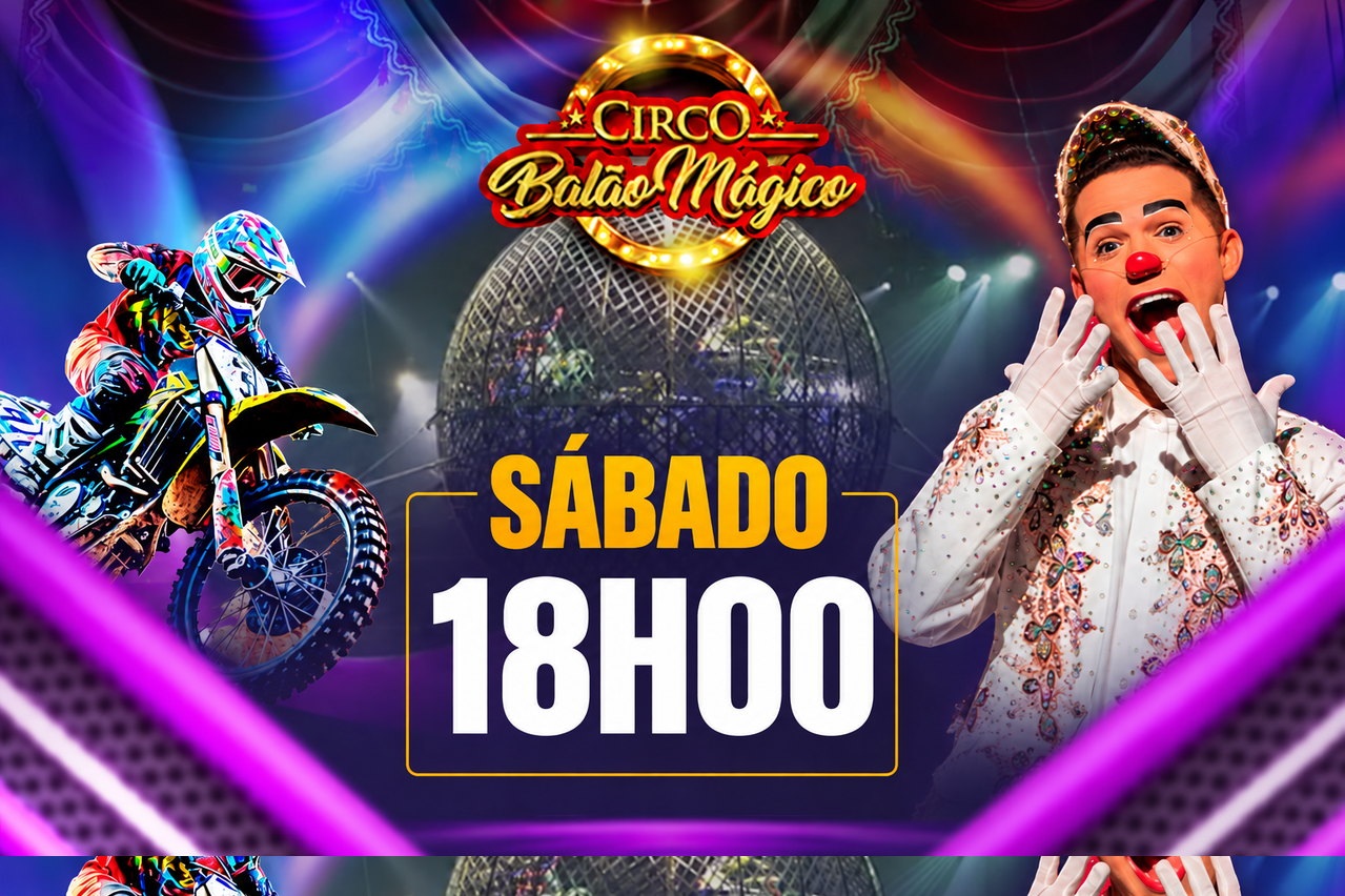 Temporada Mogi Guaçu | Dia 31/10 Sábado | Sessão 18h